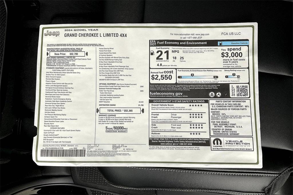 2024 Jeep Grand Cherokee L Limited - Photo 16