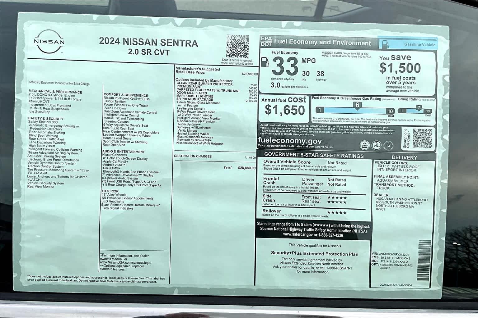 2024 Nissan Sentra SR - Photo 17
