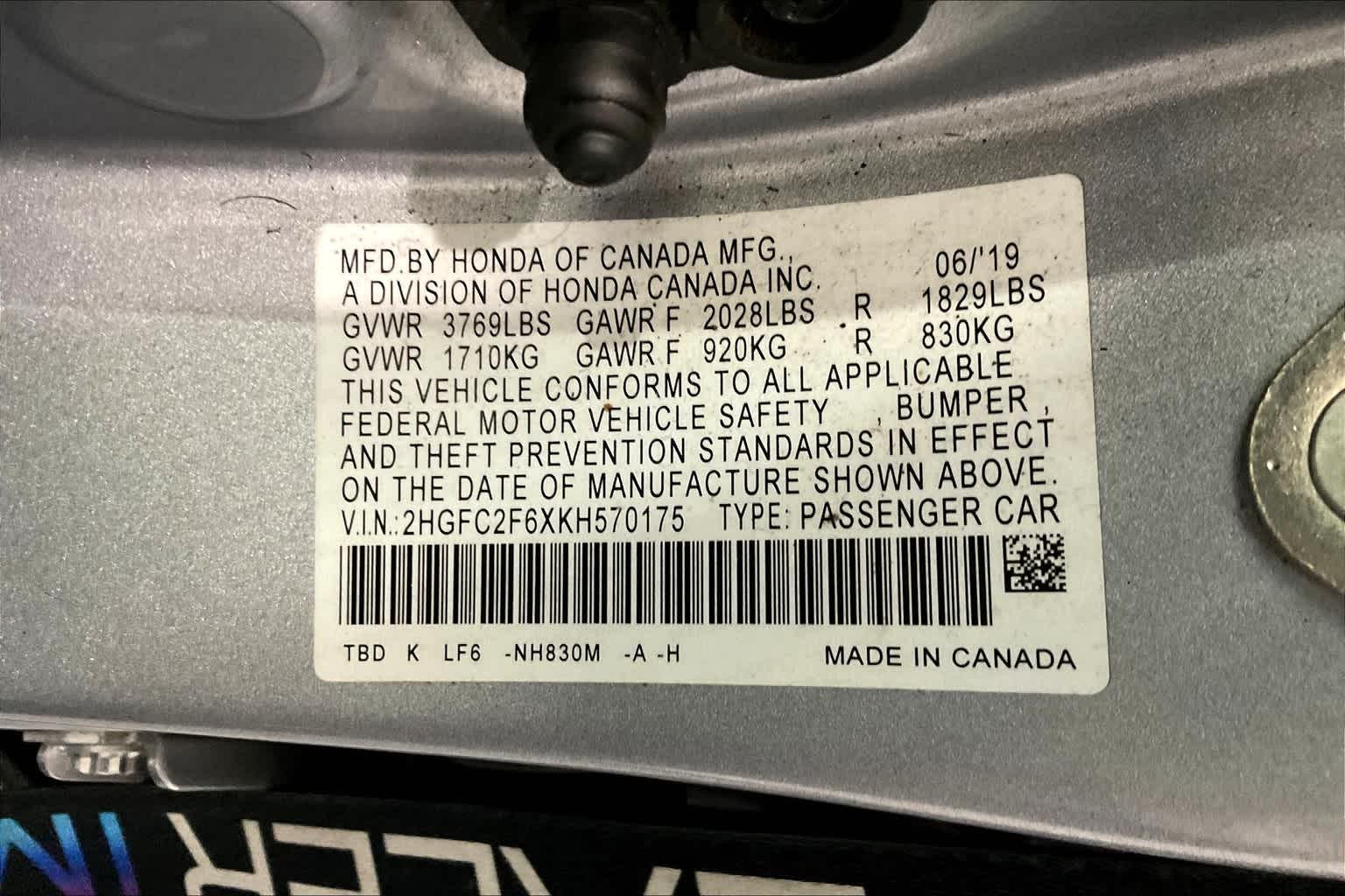2019 Honda Civic LX - Photo 33