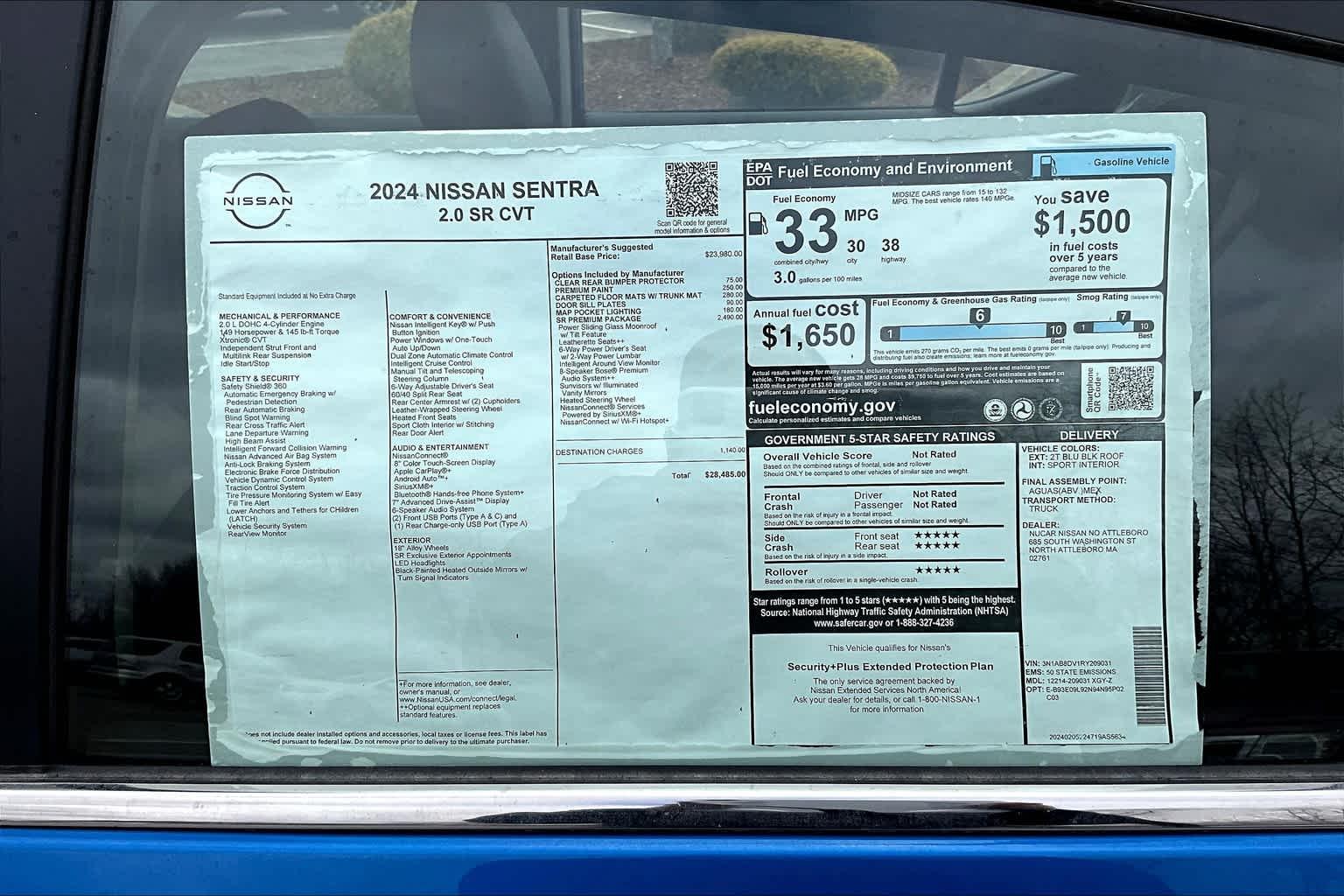 2024 Nissan Sentra SR - Photo 17