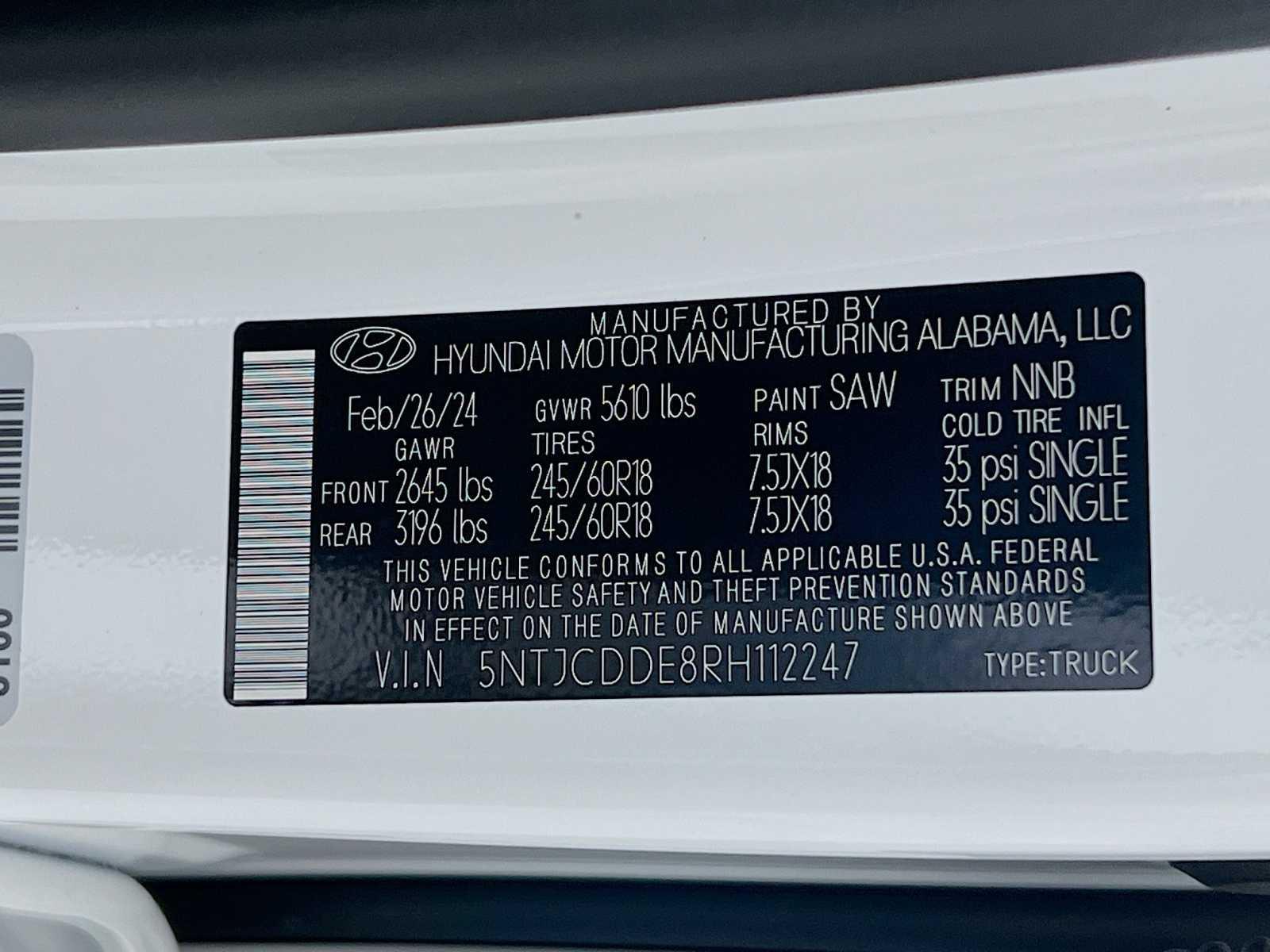 2024 Hyundai Santa Cruz SEL AWD - Photo 20