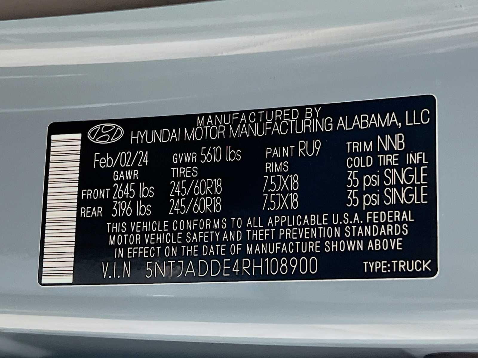 2024 Hyundai Santa Cruz SE AWD - Photo 19