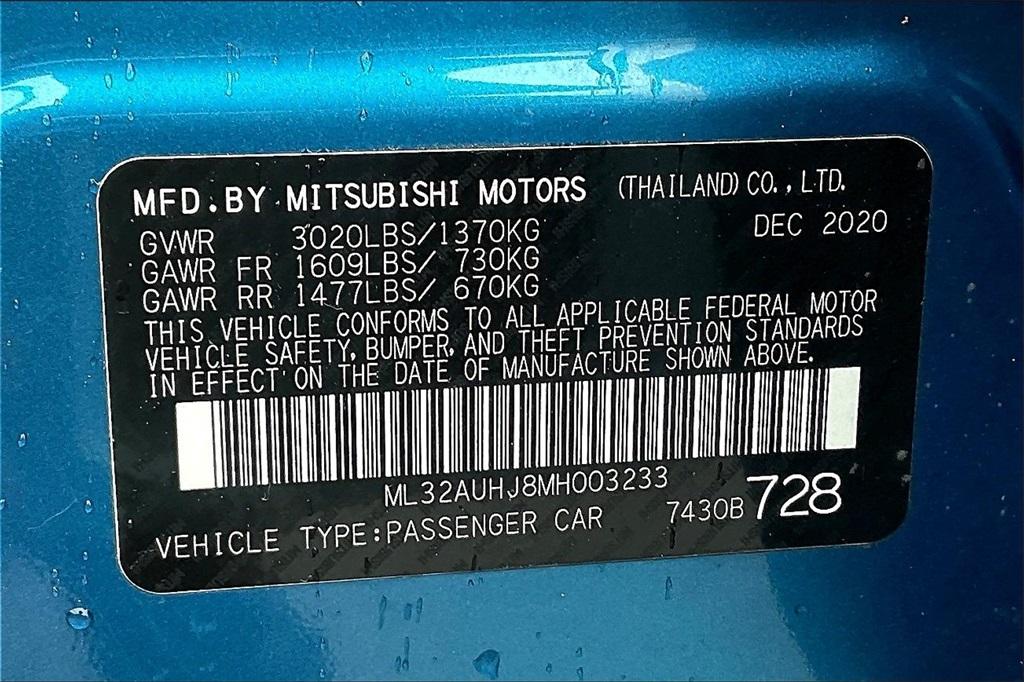 2021 Mitsubishi Mirage ES - Photo 30