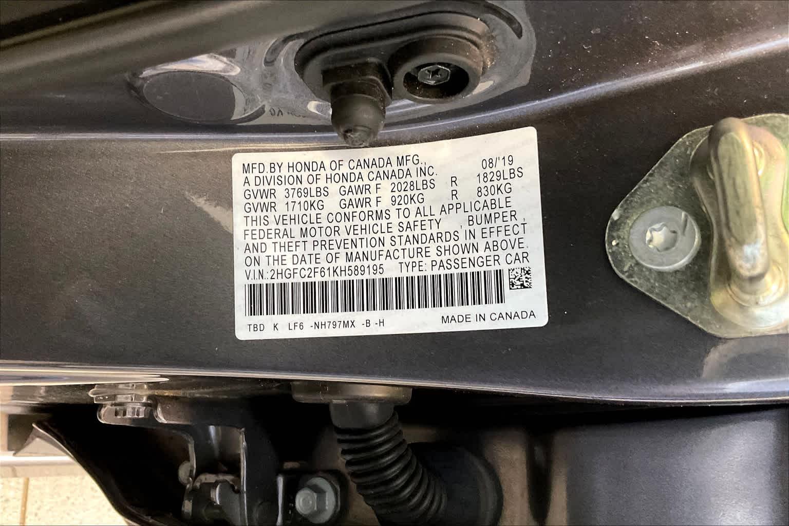 2019 Honda Civic LX - Photo 33